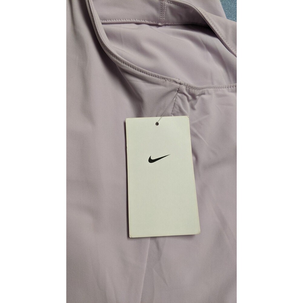 NWT~ Women's Nike Bliss Luxe Womens Training Dress Built In Shorts Lilac XL - Picture 5 of 13